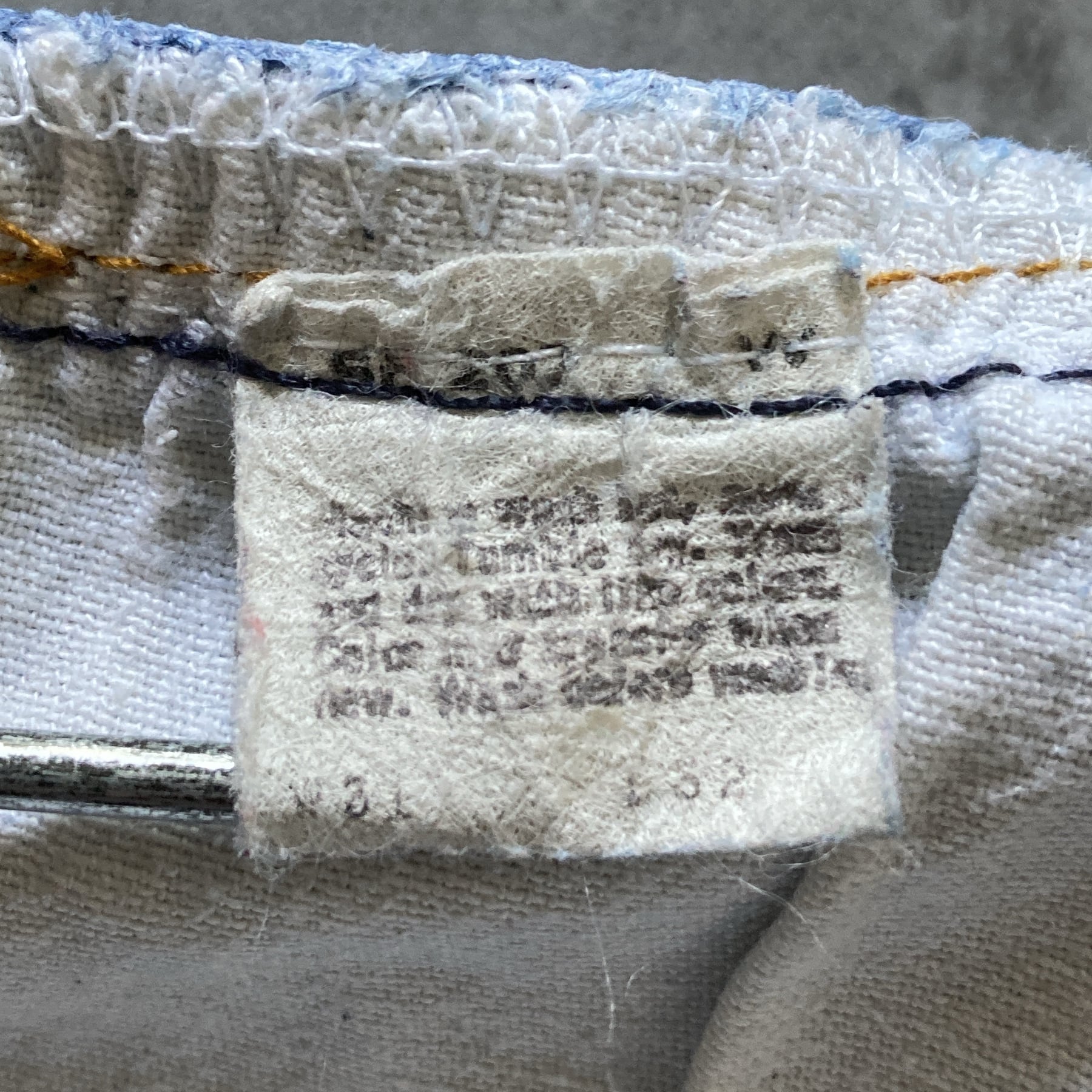 W31】80s US.Levis 501 リーバイス エルパソ工場(525) ボタン裏刻印525
