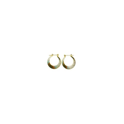 【GF2-2】Gold Filled Bamboo earring