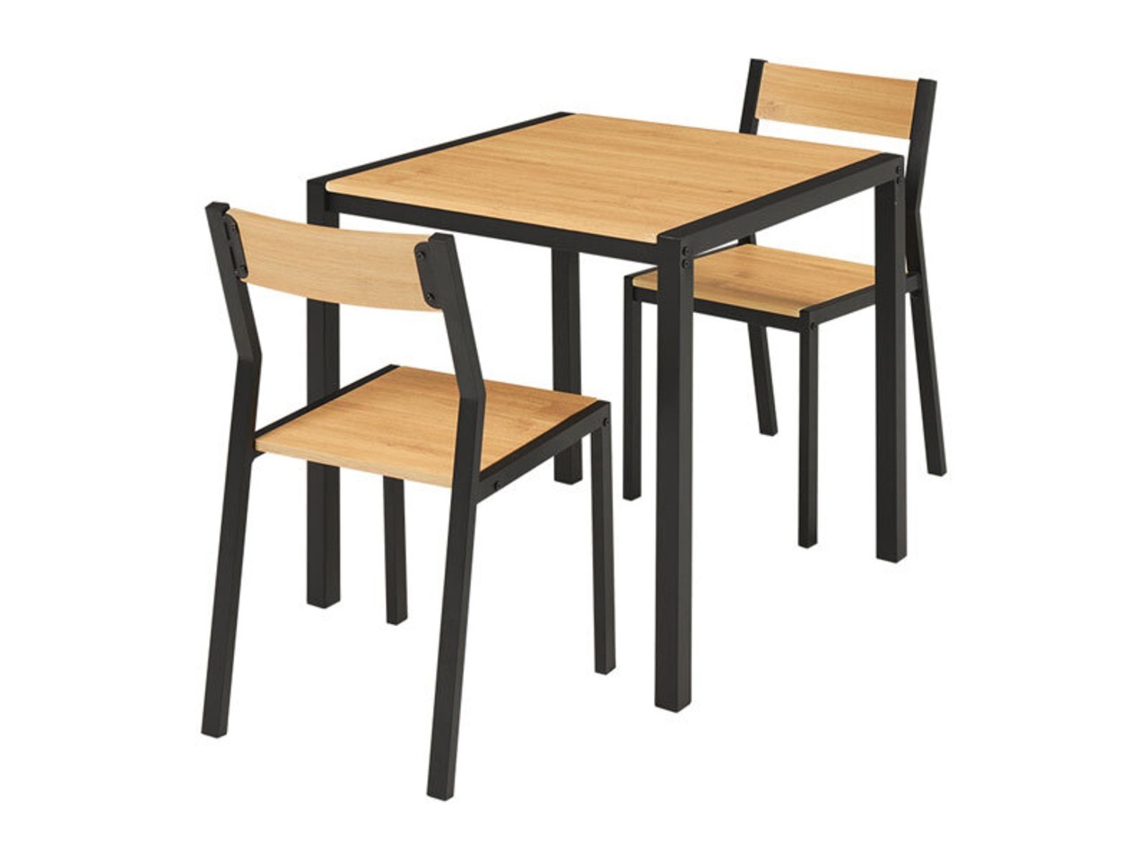 70×70cmテーブルセット オーク×ナチュラル・画像6