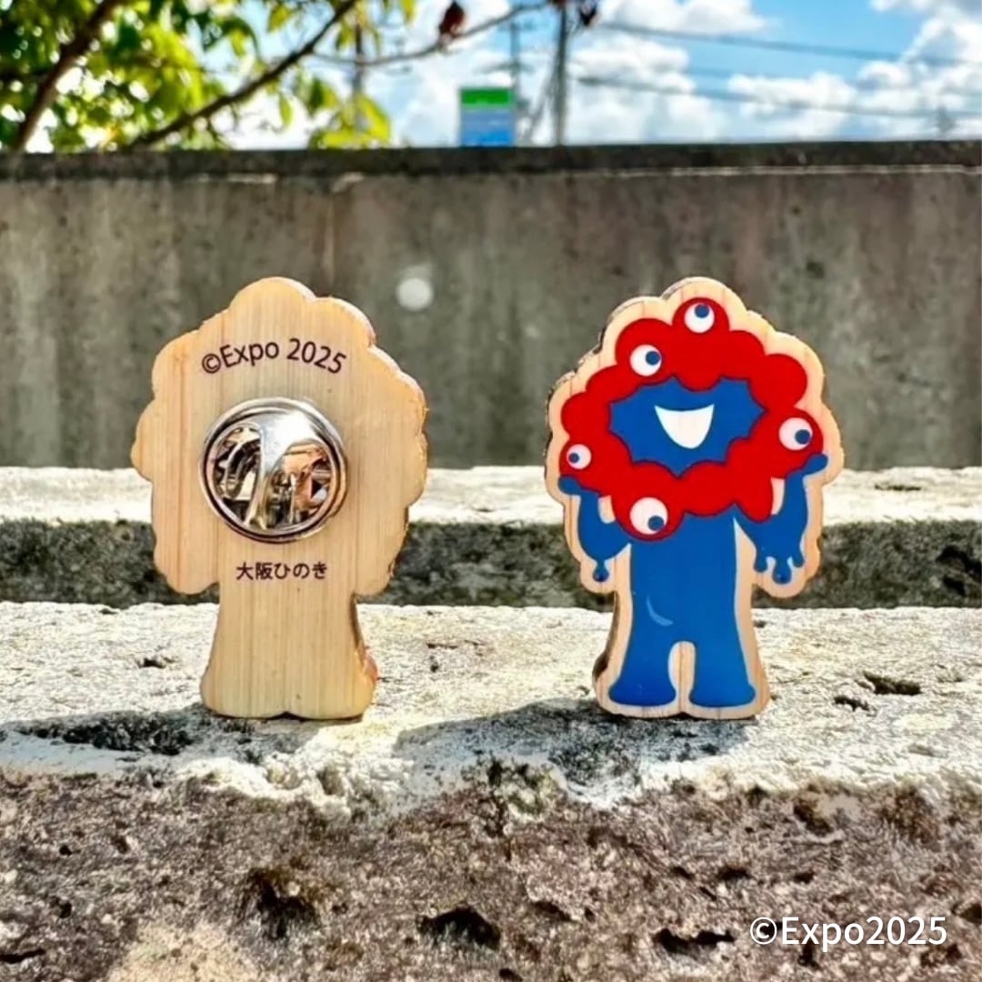 数量限定】ミャクミャク木製バッチ | KANEHISA ONLINE STORE