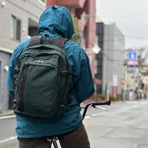 -USED- JACK WOLFSKIN BACK PACK -FOREST GREEN- [ONE SIZE]