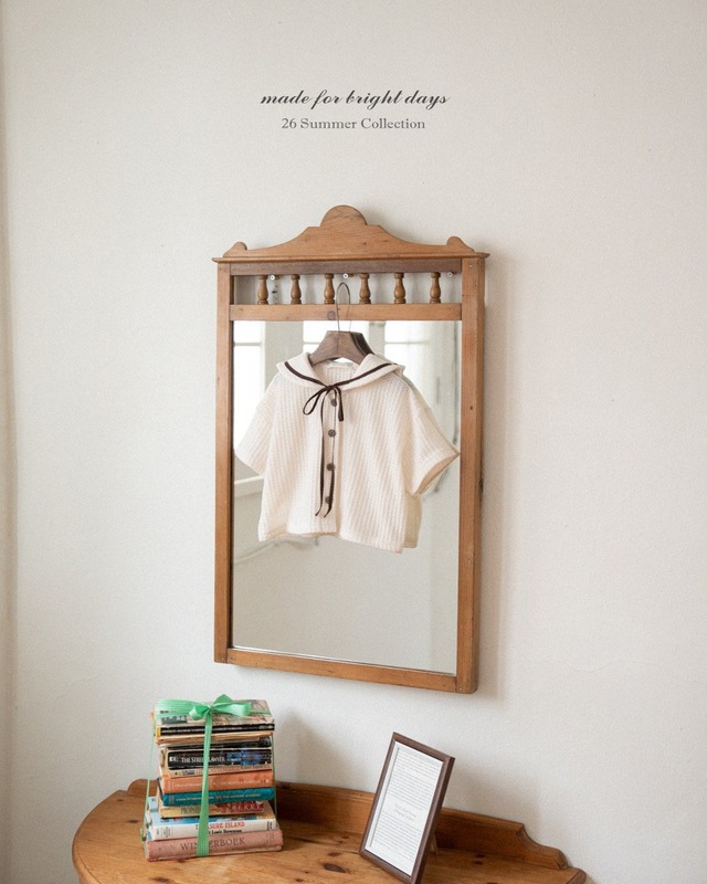 《予約》送料無料【anggo】Sailor Collar Tee
