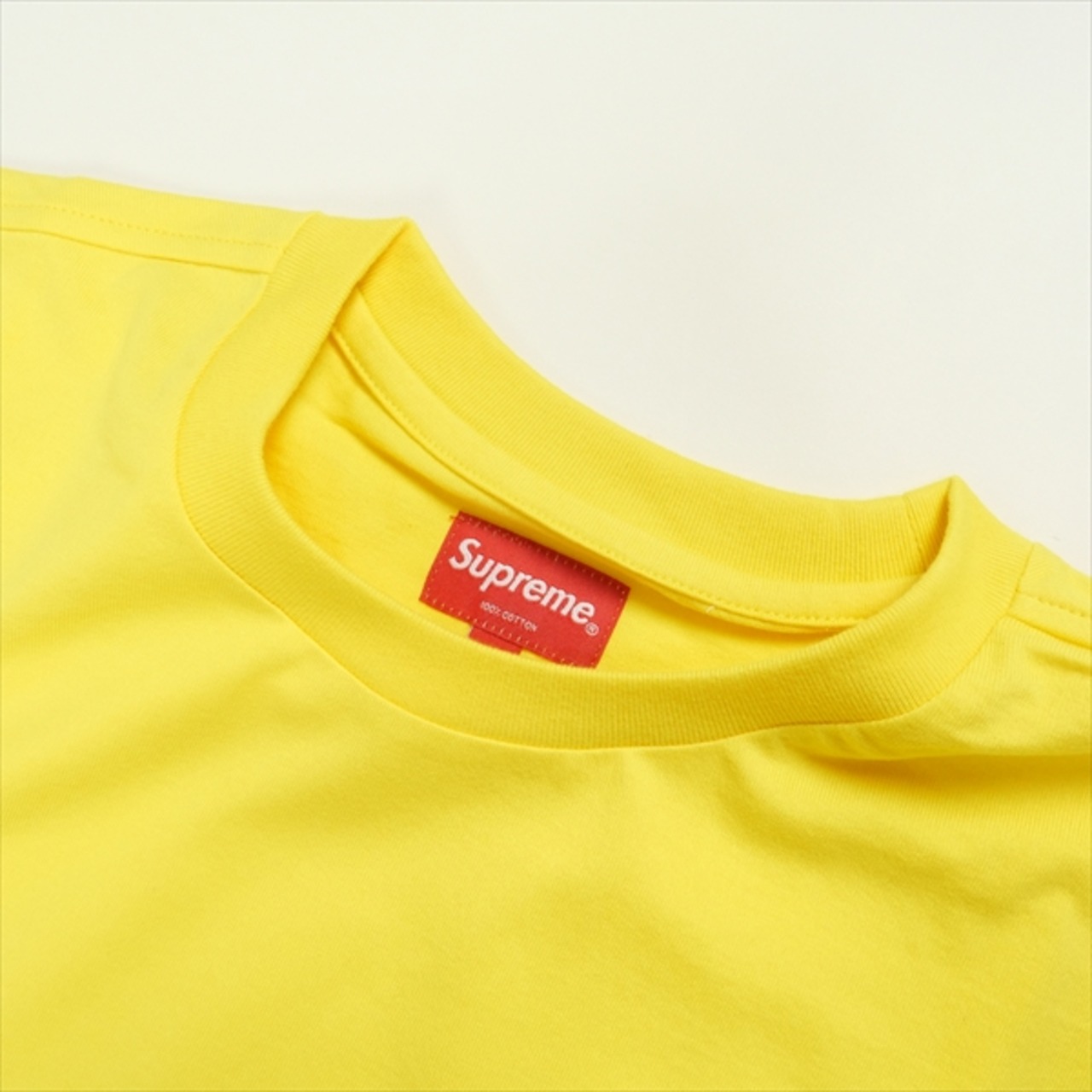 Size【L】 SUPREME シュプリーム 22SS Small Box L/S Tee ロンT 黄 