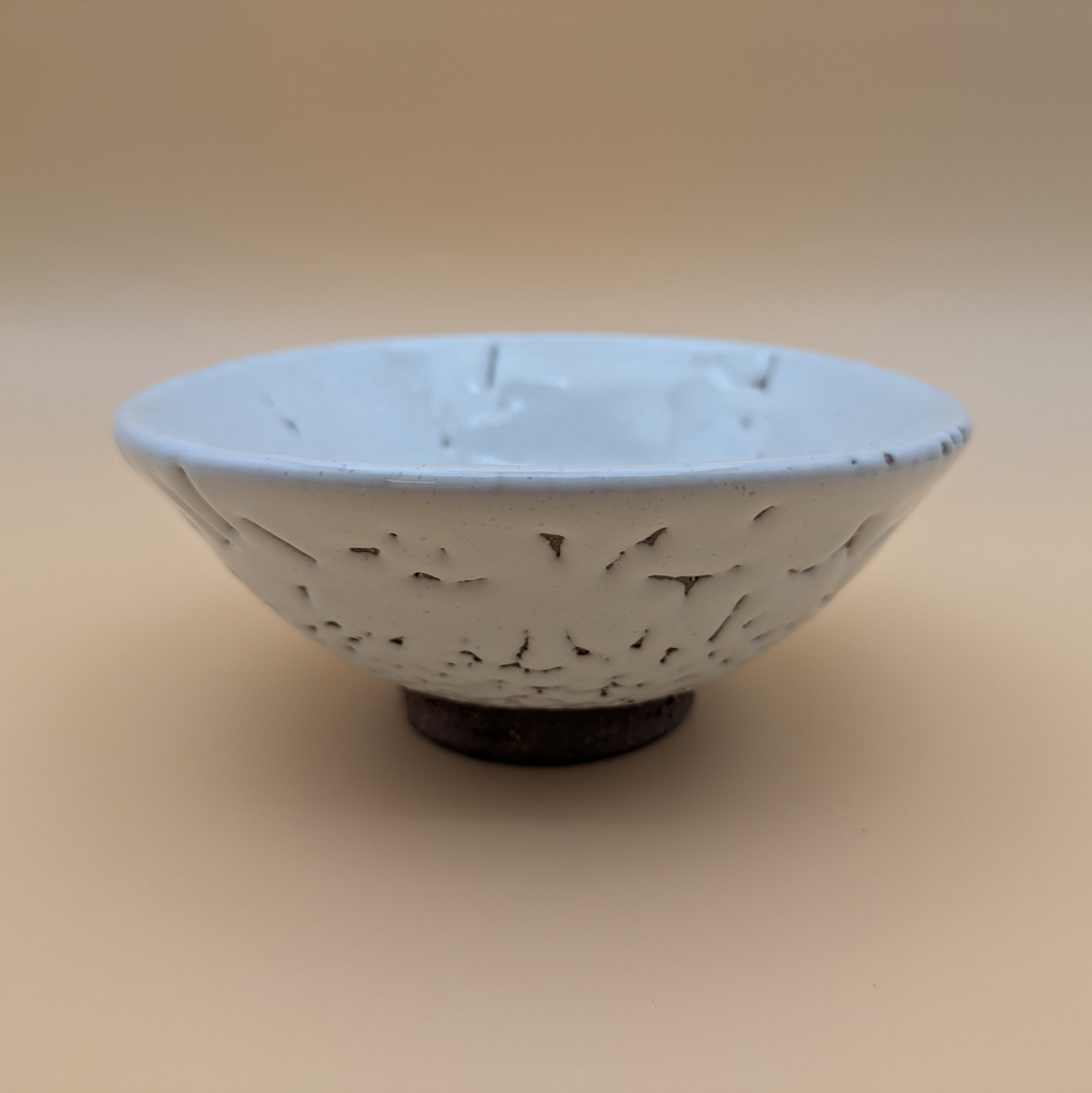 萩焼 茶碗 萩井戸茶碗 吉野桃李作 萩焼 受注後共箱作成 | 萩焼屋Hagiyakiya