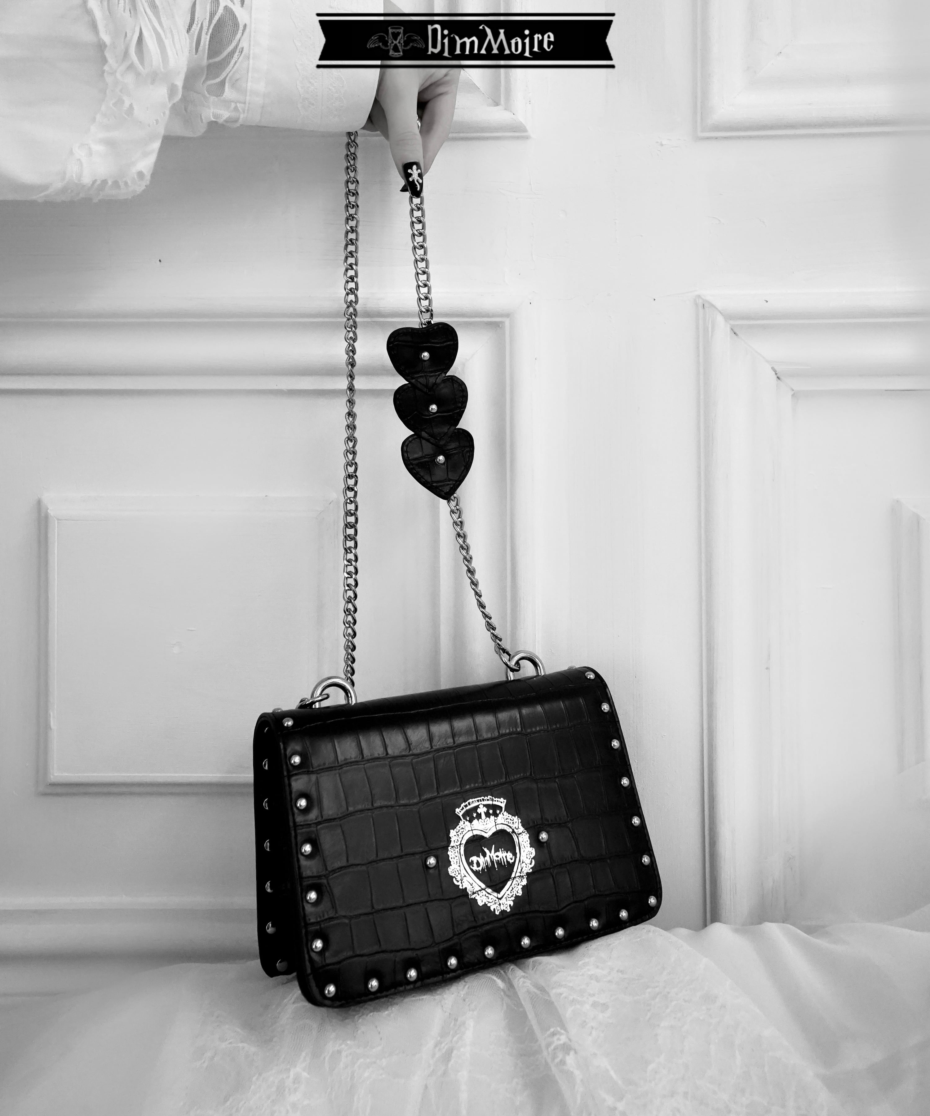 クロコ型押しショルダーバッグ | DimMoire