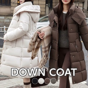 ダウン コート キルティング レディース 冬 韓国 ロングコート きれいめ 大人 カジュアル ウエストマーク おしゃれ 通勤 通学 防寒 防風 保温 中綿 厚手 大人可愛い 大人女子