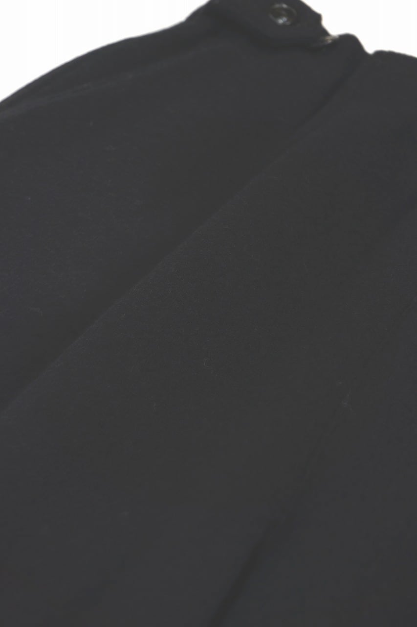 Wool Beaver Wide Easy Pants