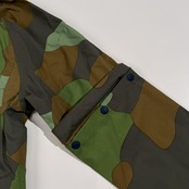 タグ付き 未使用品 ROSASEN ロサーセン 総柄 迷彩 カモフラ 2WAY レイン コート サイズ M /ゴルフ/レディース