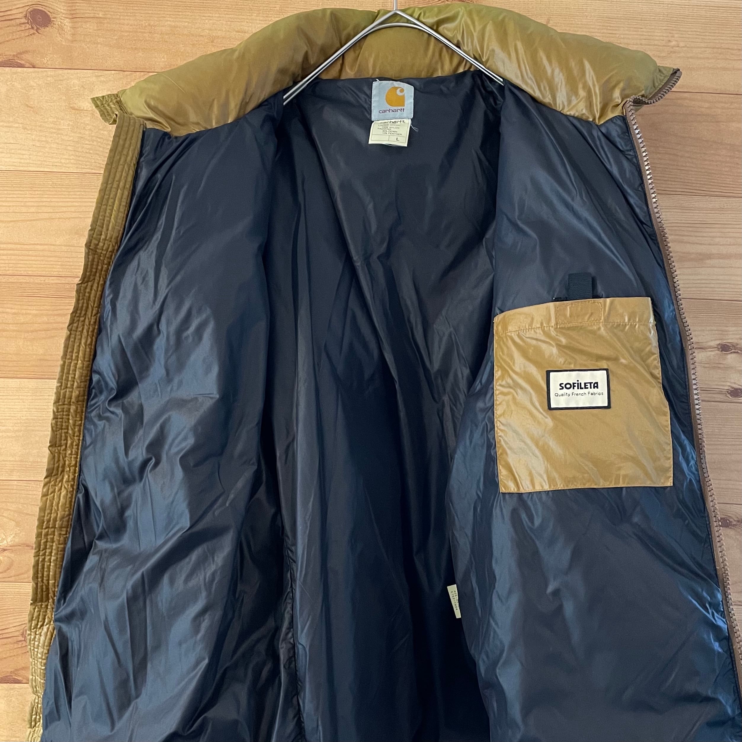 carhartt SOFILETA  ダウンジャケット　ロゴワッペン