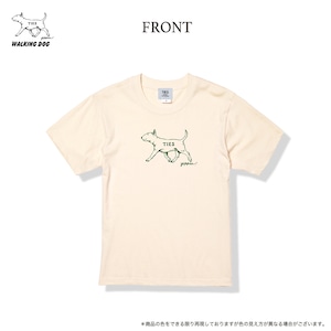 ウォーキングドッグ　　Tシャツ　アイボリー（ホワイト）