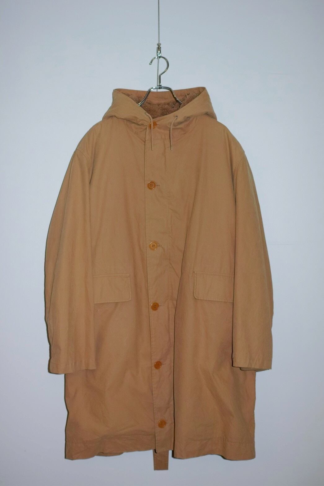 00s HELMUT LANG HOODED MODS COAT WITH LINER | wyst.online