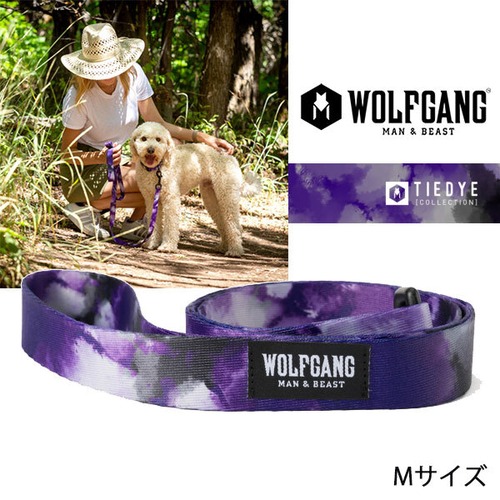 TieDye LEASH Mサイズ リード WOLFGANG ウルフギャング アメリカ 中型犬 大型犬