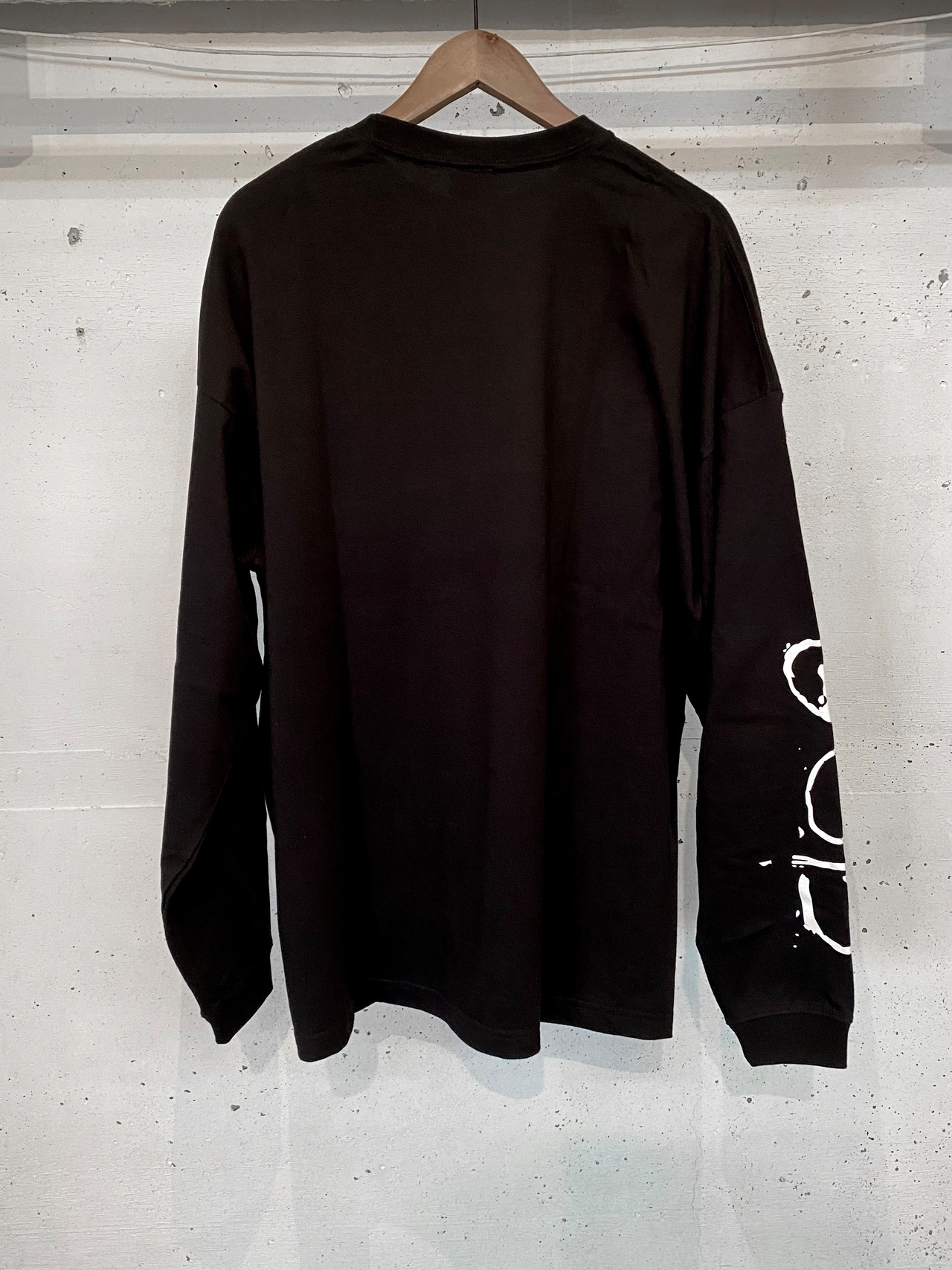 GODSIZE 2024 ROSE L/S RELAXED FIT TEE [BLACK]