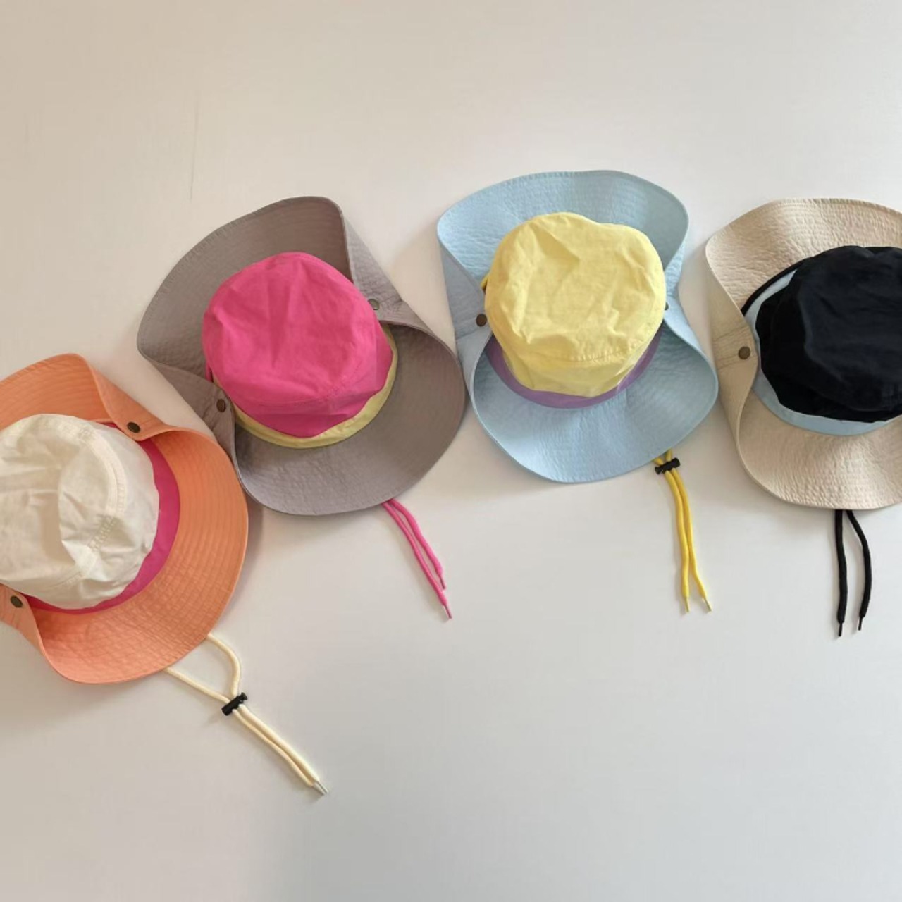 GOODSパステルカラー日よけハット