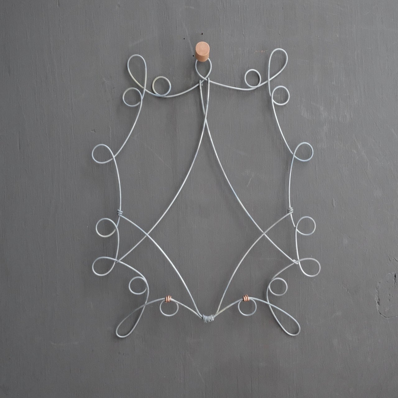 ワイヤー・フォトフレーム（アンティーク調）No.7 | Wired