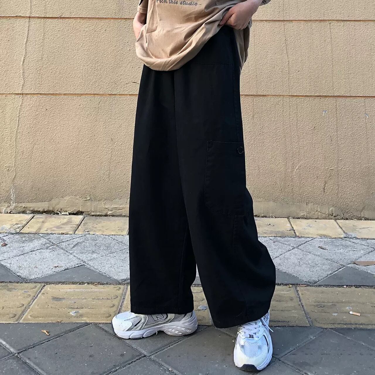 秋 アメリカ風 レトロ カジュアルファッション ゆったり 3color Luluca 韓国トレンドファッションluluca ルルカ 秋 アメリカ風 レトロ カジュアルファッション ゆったり 3color Luluca 韓国トレンドファッションluluca ルルカ