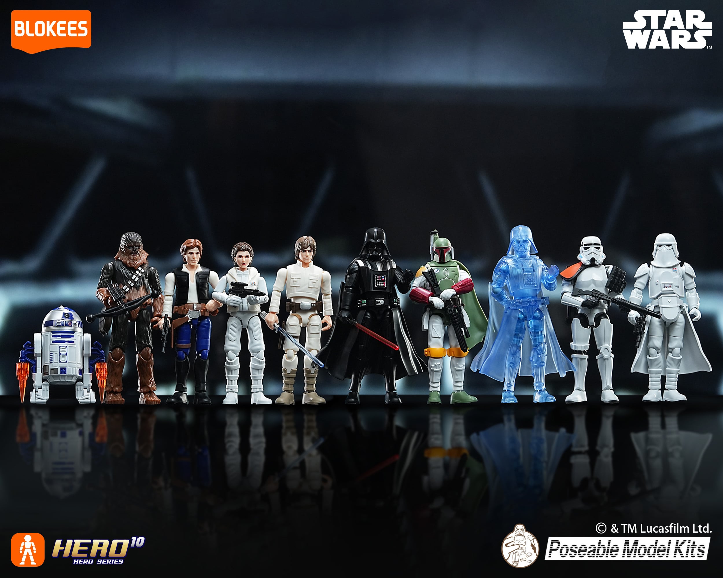 BLOKEES スターウォーズ　【まとめ売り】 BOX販売】Blokees Star Wars Galaxy Ver.02 Star Wars【国内流通版