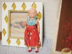 おしゃれガール 青いフリルのムームー JAPANセルロイド 画像12