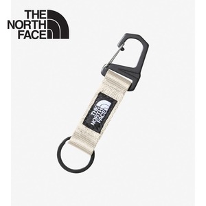 THE NORTH FACE ザ・ノース・フェイス TNF キーキーパー キーホルダー カラビナ キーリング リサイクルナイロン バッグアクセサリー アウトドア NN32434 ホワイトデューン