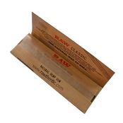 smokers RAW(ロー) クラシック シングル ペーパー 50枚入り ×5個セット 手巻きタバコ 喫煙具