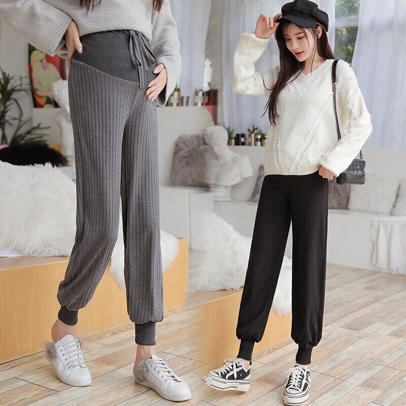 【新作】【送料無料】 8816＃マタニティパンツ春秋ルーズマタニティジーンズベリーサポートパンツエラスティックウエストマタニティパンツ 伸縮 スプリング 春物 オータム 秋物 AL expec330309649250