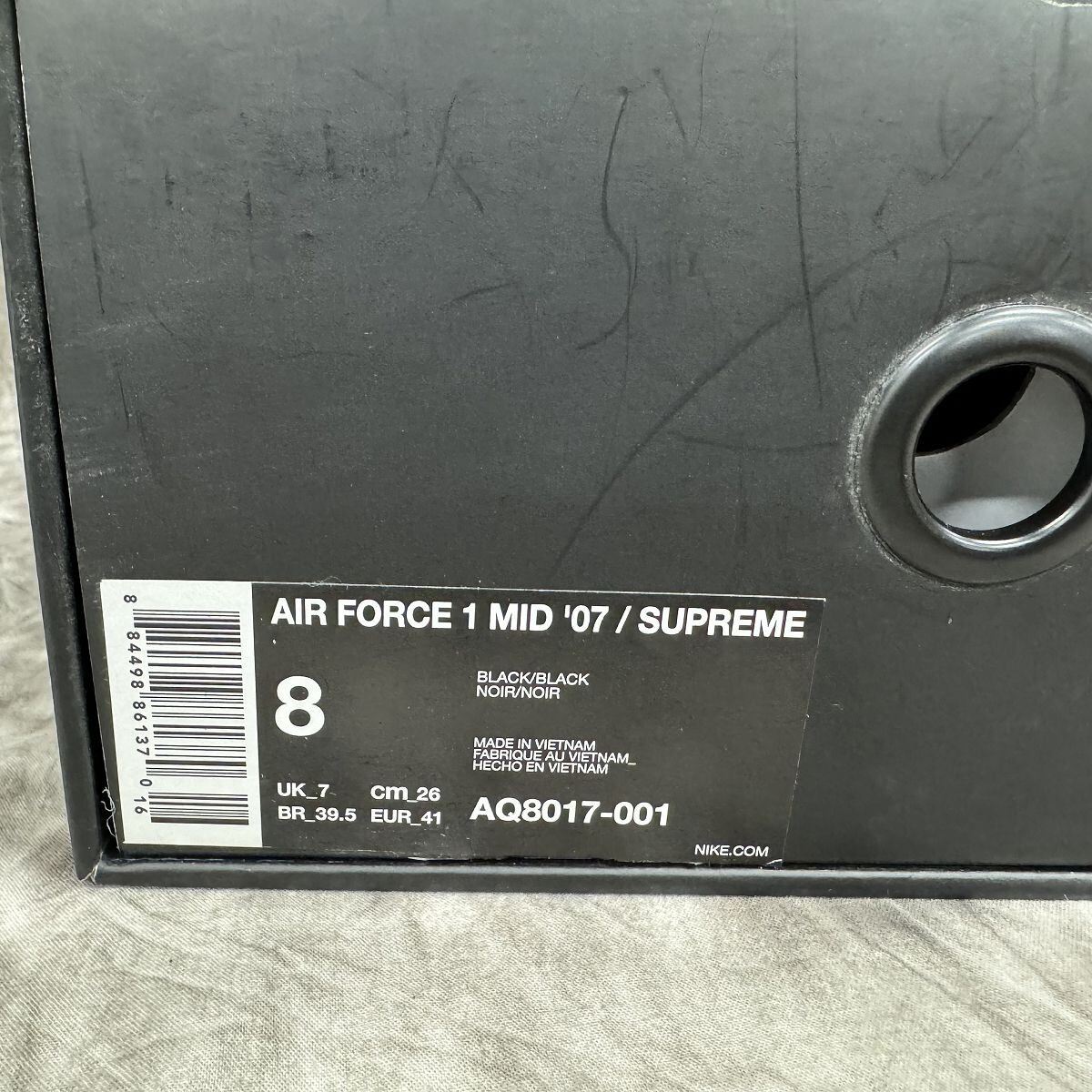 Supreme×NIKE/シュプリーム×ナイキ NBA AIR FORCE 1 MID 07/エア Supreme×NIKE/シュプリーム×ナイキ NBA AIR FORCE 1 MID 07/エア