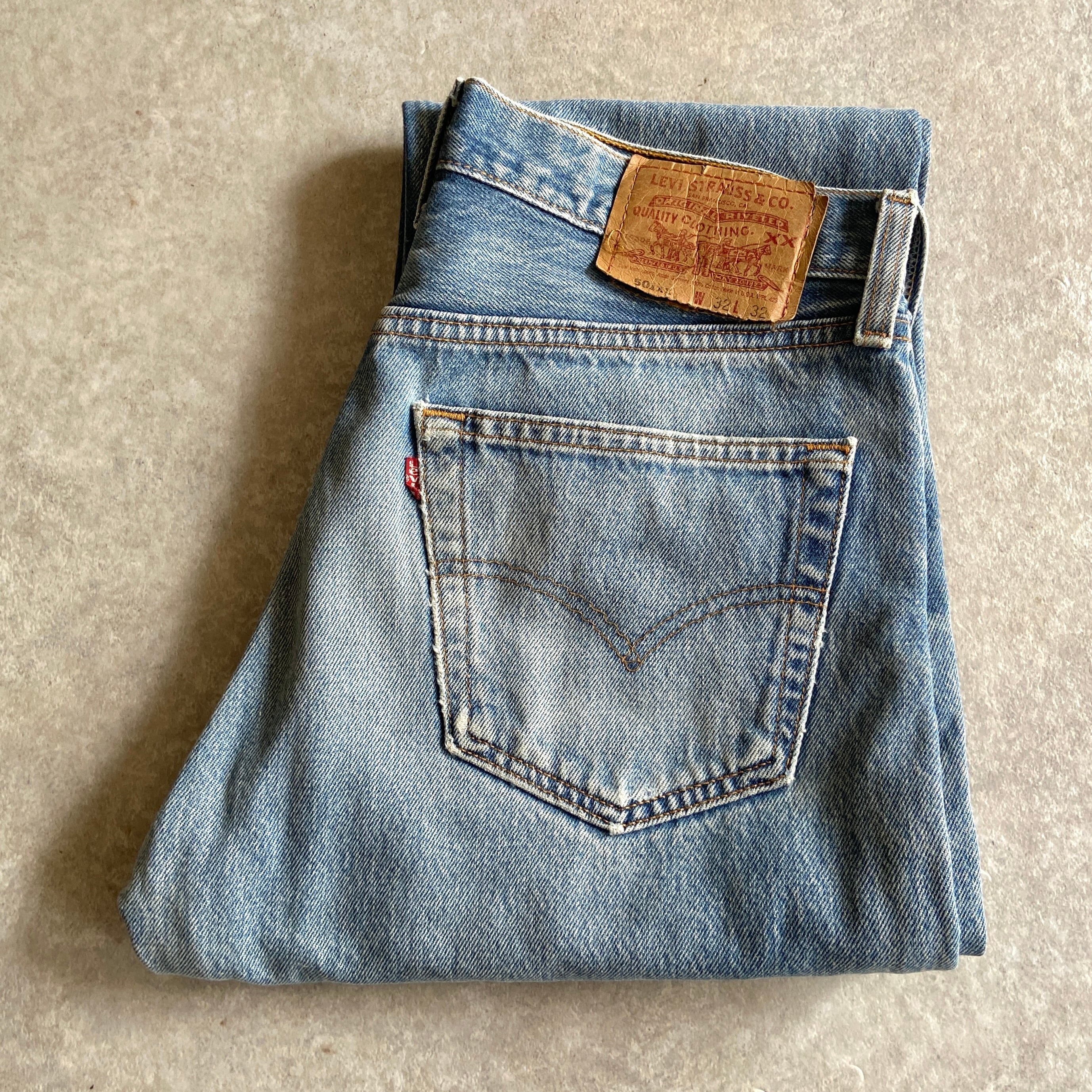 1990s Levi's 501 W30 L29.5 Made in USA H488