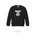 unfudge SWEAT CREW NECK / BTB /  BLACK