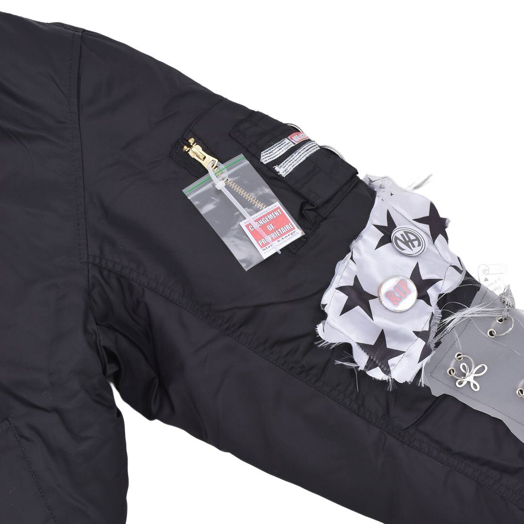 COUCOU BEBE】DEEP STATE BOMBER JACKET(BLACK) | AYIN