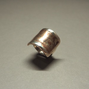 モクメガネ プレート リング NE-R-49A