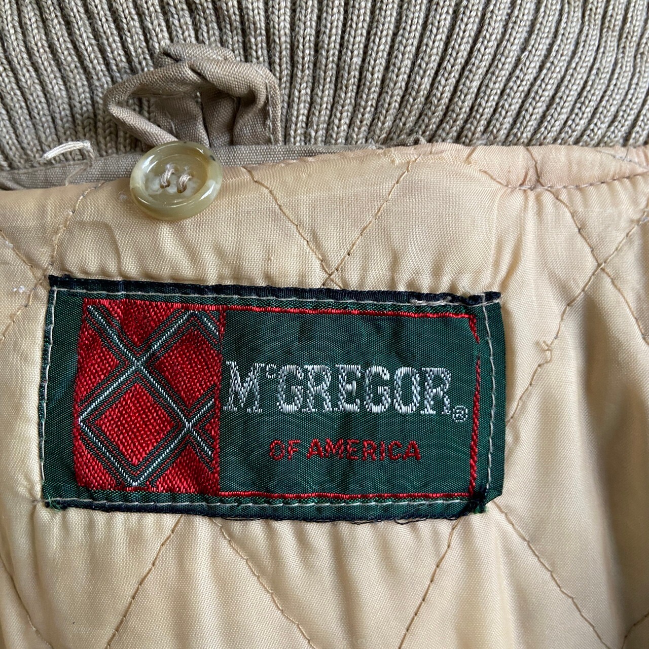 70年代 McGREGOR マクレガー ファラオジャケット メンズXL相当 古着 