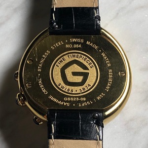 GRUEN chronograph wrist watch set with diamond