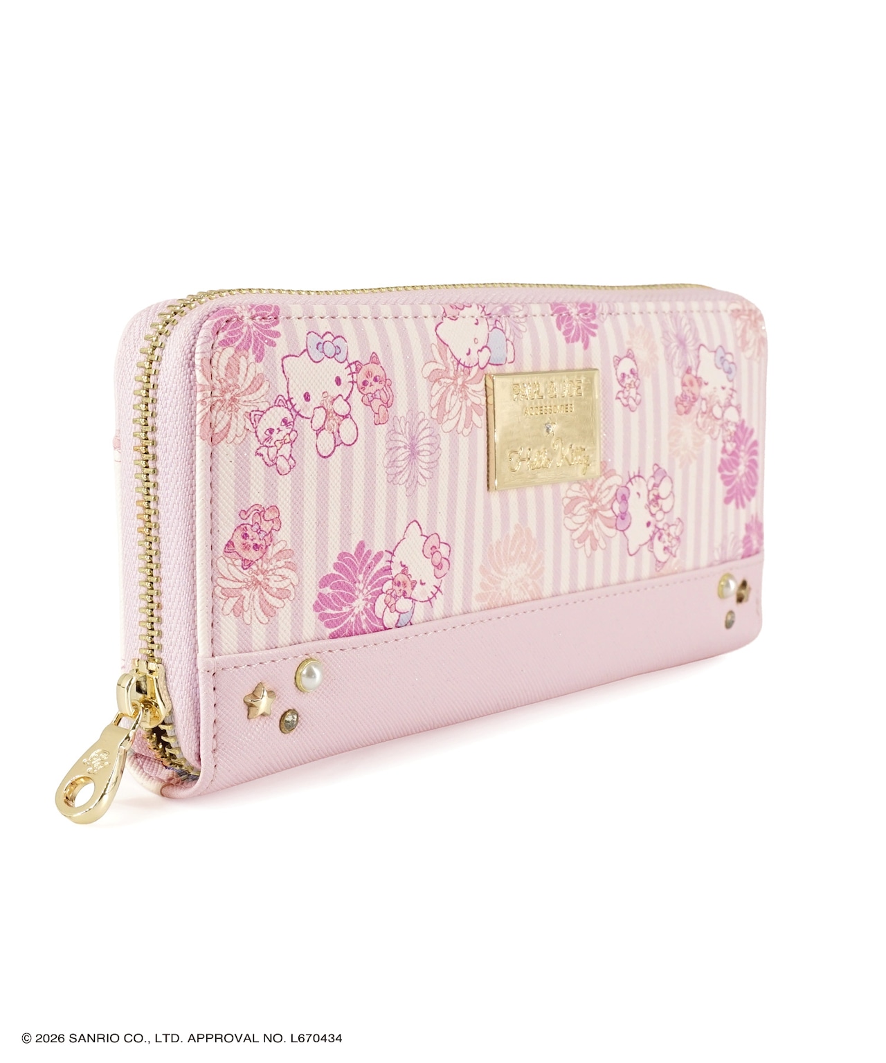 PAUL&JOE ACCESSOIRES × HELLO KITTY : LONG WALLET PJKT-W011