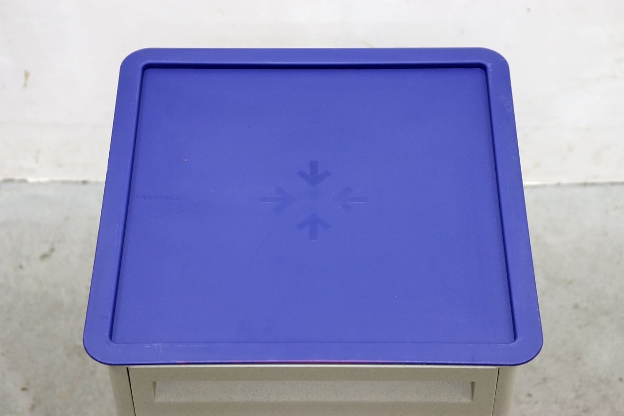 Tupperware タッパーウェア マルチオーガナイザー 2段 キャスター付き