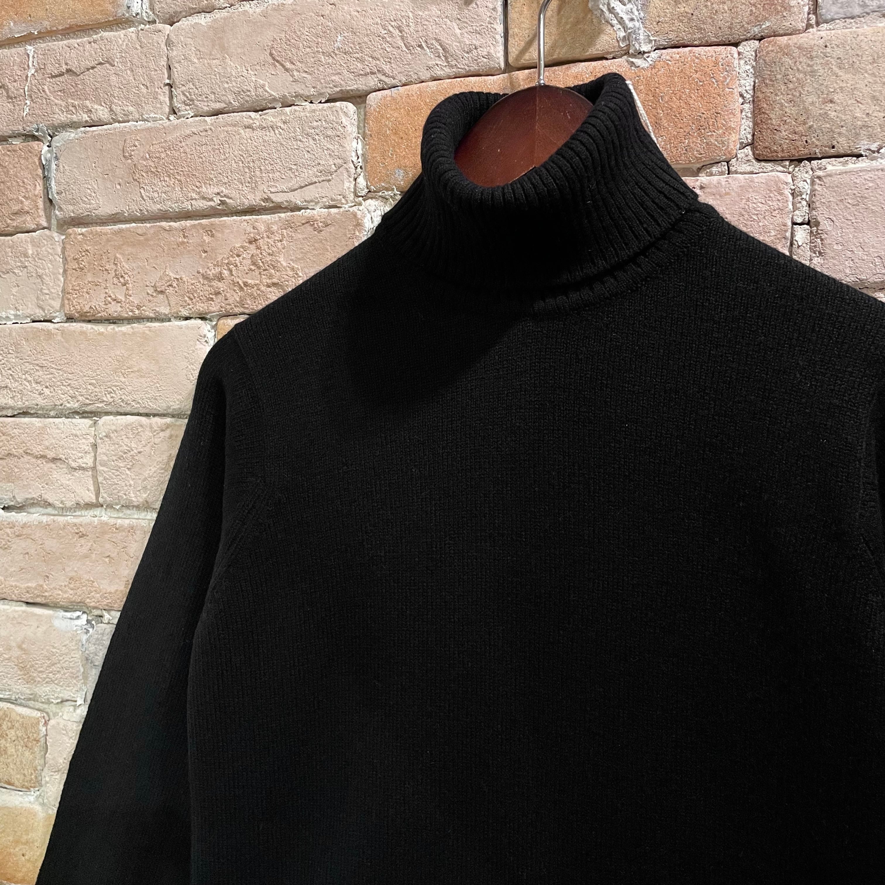 Ballantyne デッドストック black スコットランド製 タートルネック