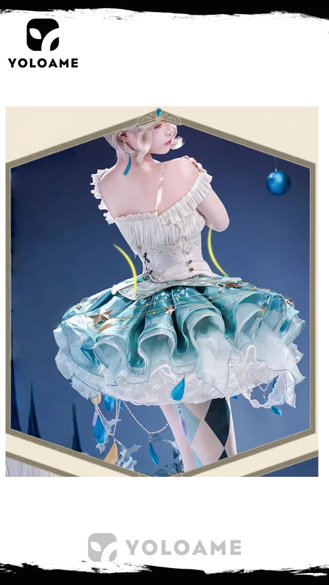 三分妄想 IdentityV 第五人格 マルガレータ・ツェレ 踊り子 コスプレ