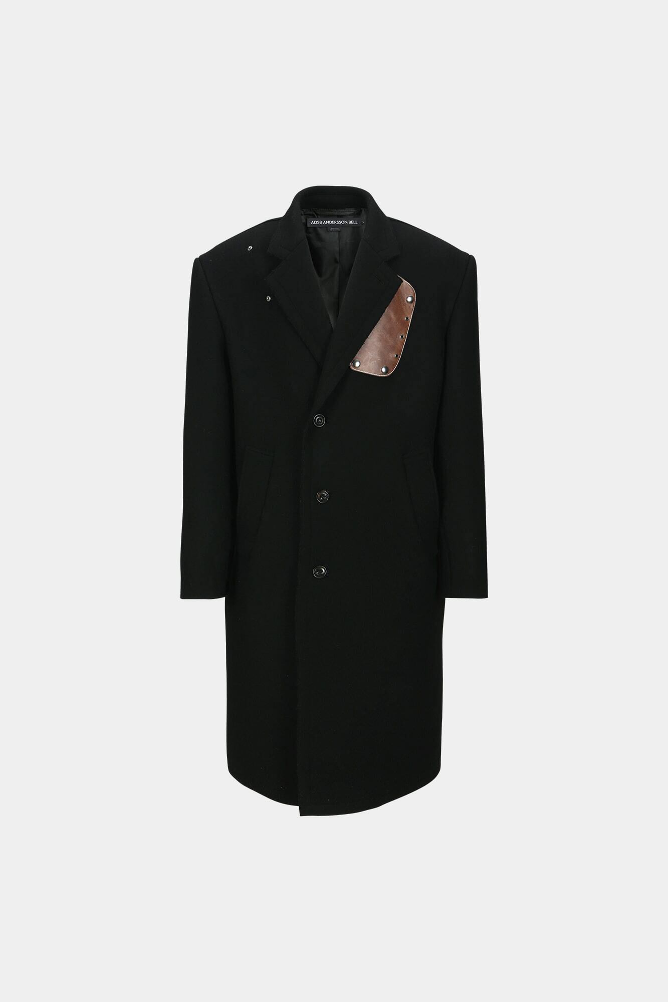 ANDERSSON BELL] UNISEX JAMES WOOL COAT awa731u(BLACK) 正規品 韓国