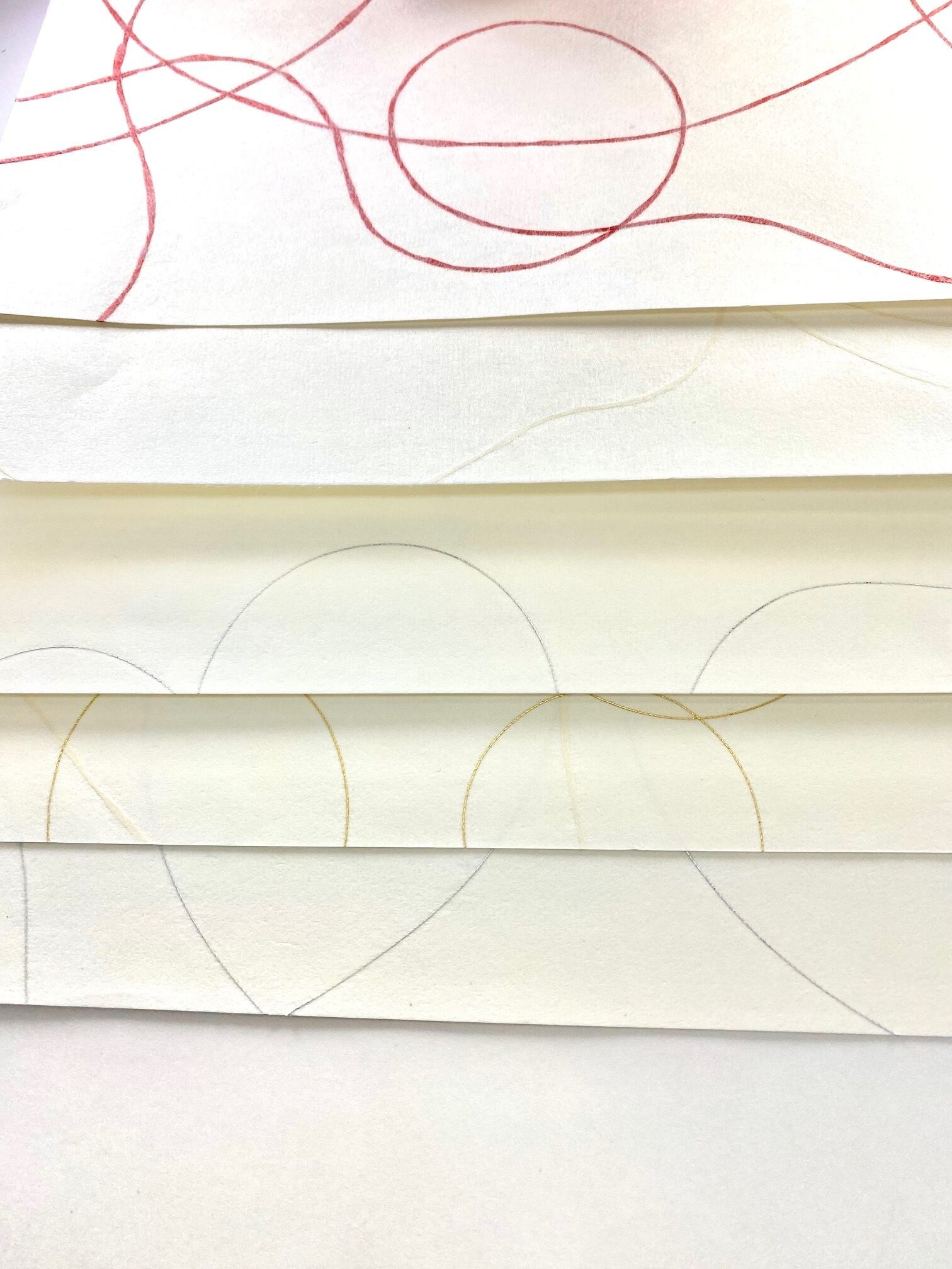 日産紙工業菊印ほか、色紙 白色 金縁　約300（325枚）枚以上あり mini2sikisi20p-01.jpg