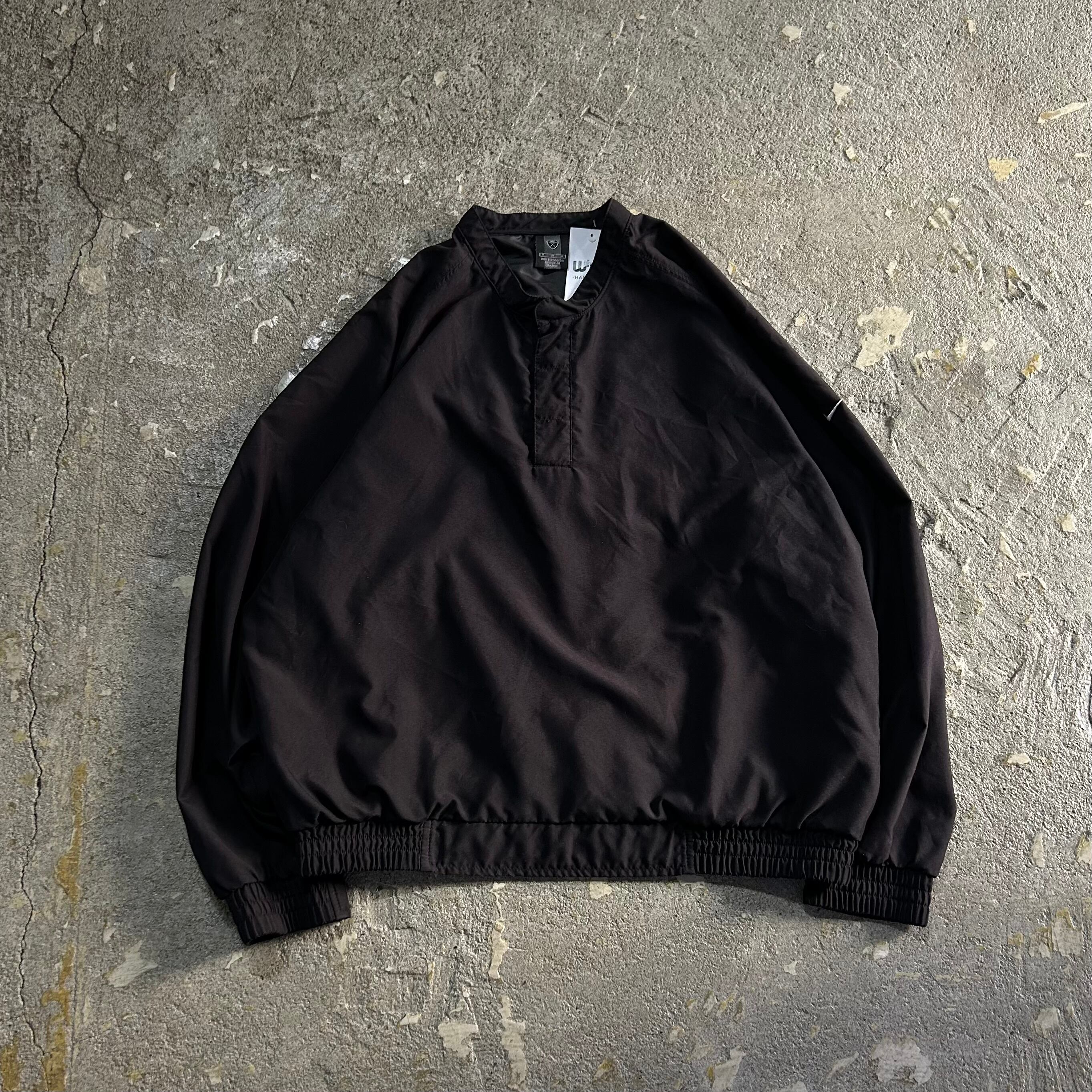 00s NIKE GOLF nylon P/O shirt【仙台店】