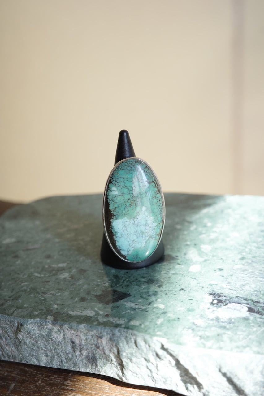 vija earth ring turquoise