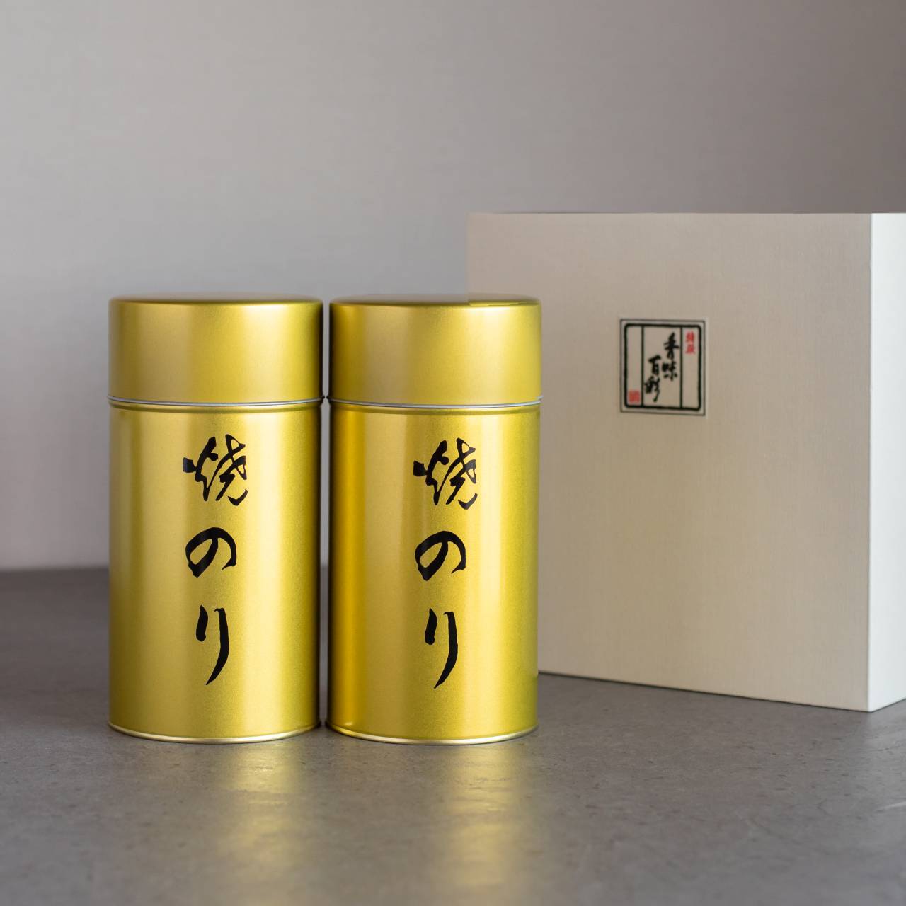 お歳暮/お年賀/お香典返し】特選金缶 2本×280枚入（全型35枚×8切