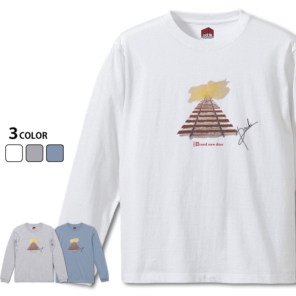 【railroad 長袖】 ルカデザインTシャツ