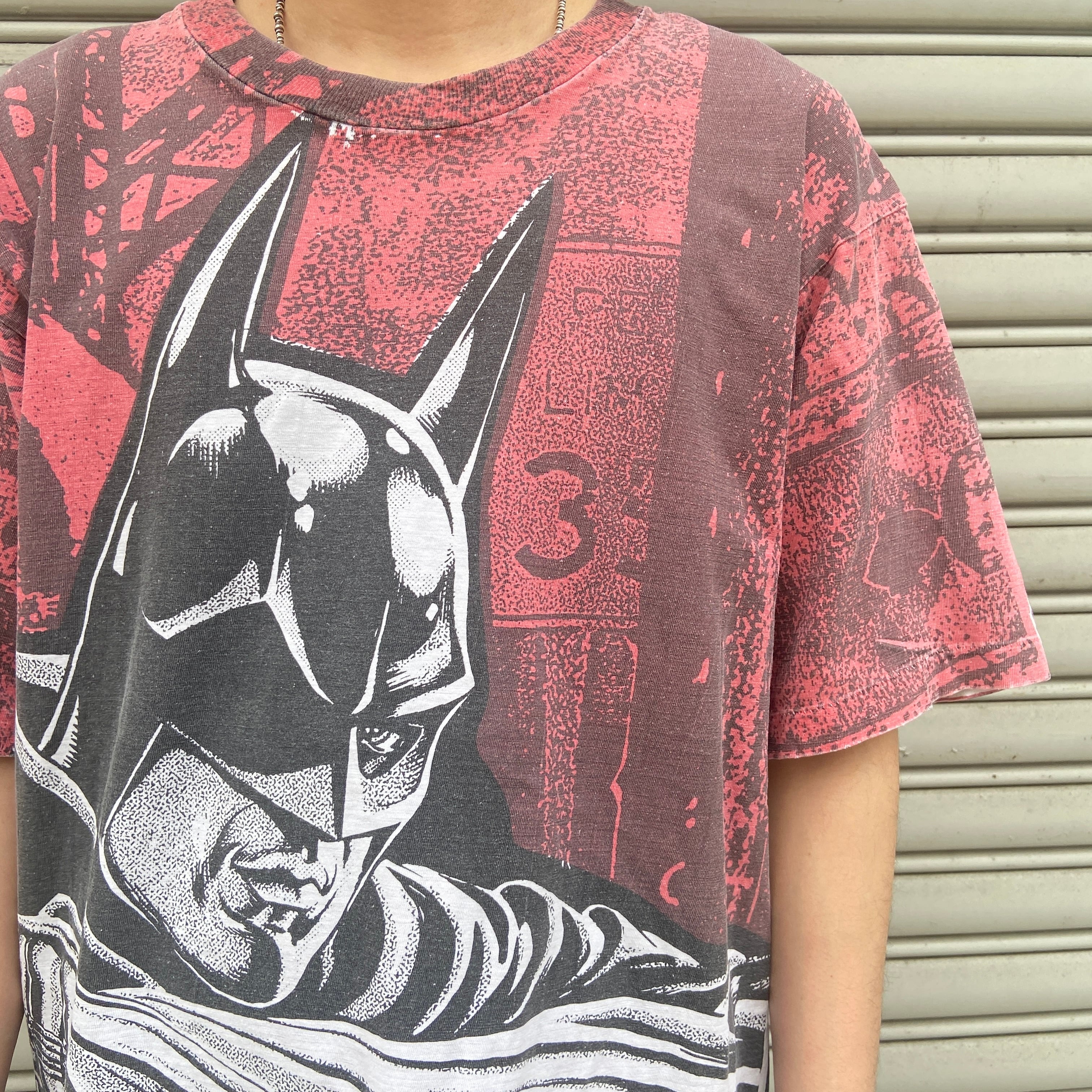 90s バットマン 総柄Tシャツ XL DC コミックス USA製 | 古着屋 Uan