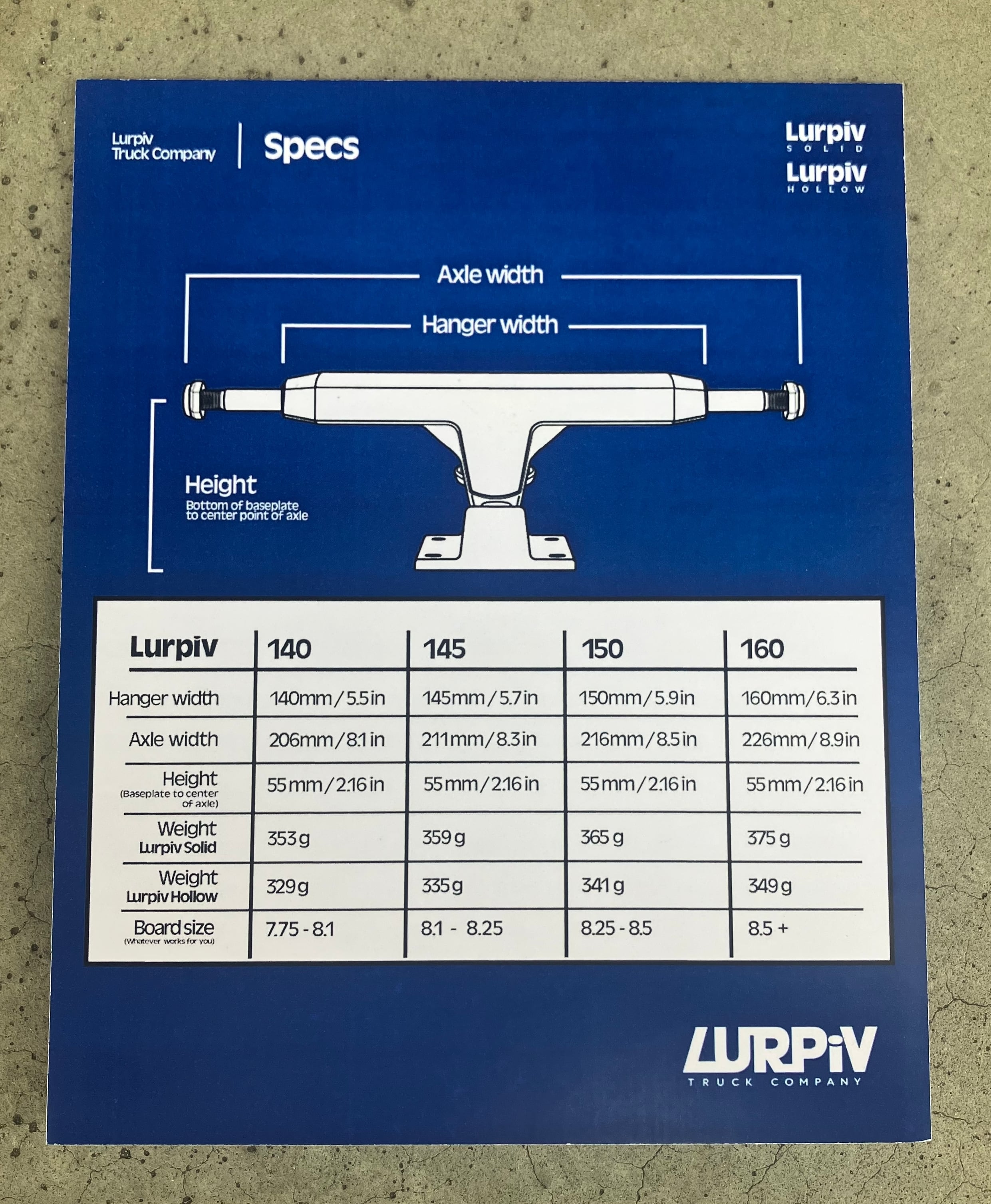 Lurpiv Truck polished | batsuskateboardshop