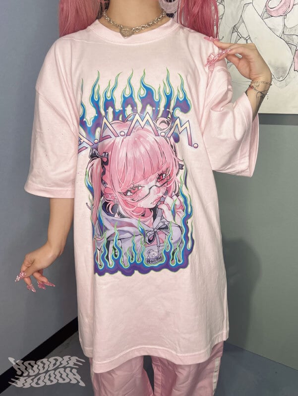 ♥kuu様♥ HOODIE】x KUUA collaboration 24 T/S S.PINK | MUDSELEKTOR