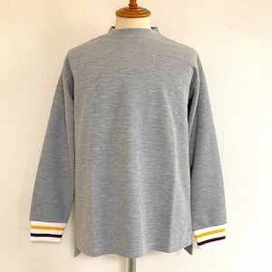 Switch Color Rib L/S T-shirts　Gray