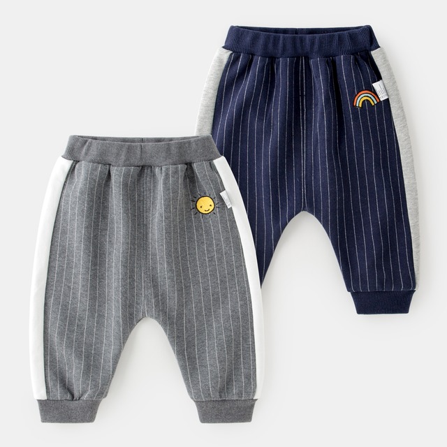 赤ちゃんのppパンツ秋の男の子カジュアルパンツ2020新しい赤ちゃんのパンツ緩いファッション秋の子供のパンツ Duduベイビー13528450051