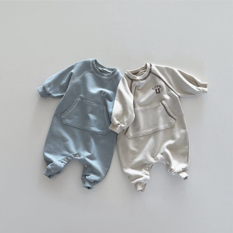 【BABY】韓国風 LOVE Uオールインワン