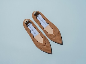 pointed-SCALLOP MESH / CAMEL