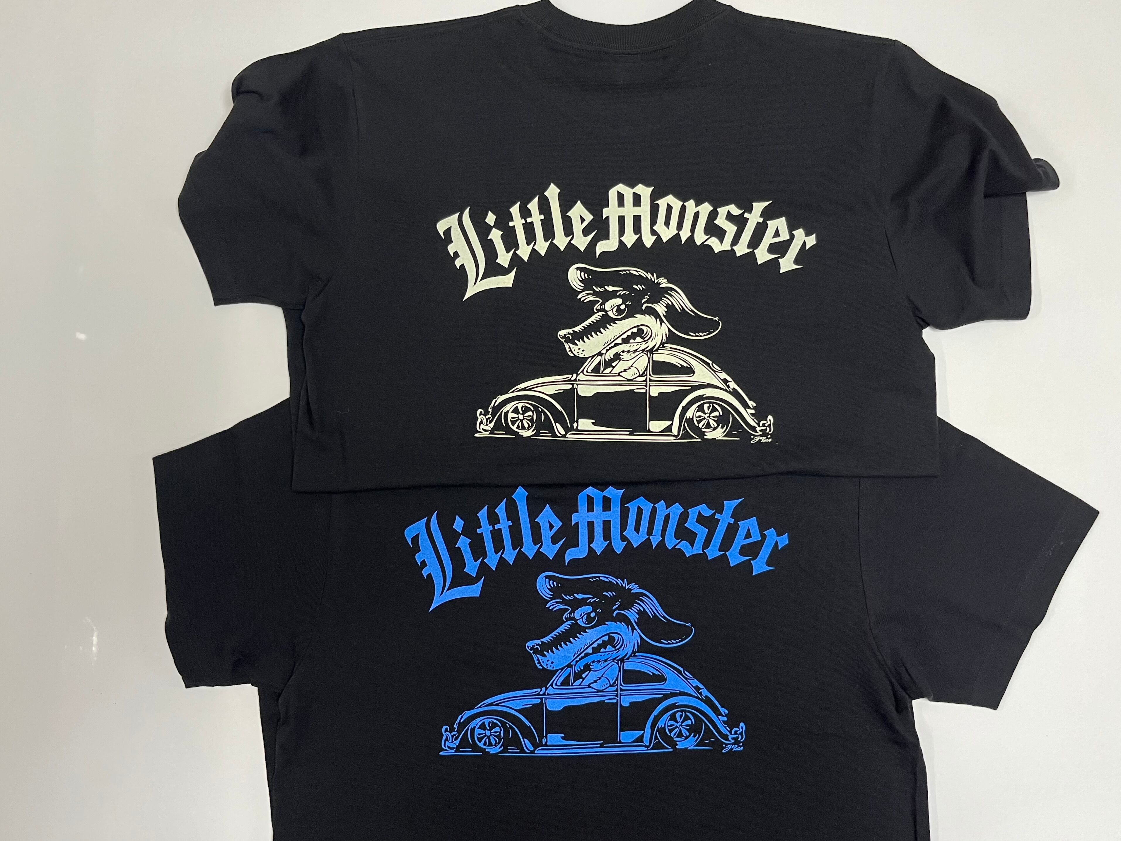 Tシャツ リトルモンスター 空冷 VW オーバル ロカビリーミニチュア